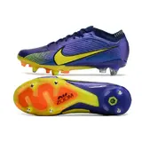 Nike Zoom Mercurial Vapor 15 Elite Purple and Green Aluminium Studs SG Football Boot