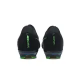 Nike Air Zoom Mercurial Vapor 17 Elite Black and Green Firm Ground FG Kids Football Boot