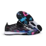 Adidas F50 Hyperfast Elite Black, Pink and Purple Turf TF Kids Football Boot