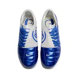 Nike Total 90 III Kids Blue and White Firm Ground FG Football Boot