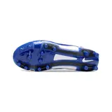 Nike Total 90 III Kids Blue and White Firm Ground FG Football Boot