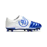 Nike Total 90 III Kids Blue and White Firm Ground FG Football Boot