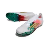 Adidas F50 Primeknit Elite White Green and Red Firm Ground FG Football Boot