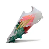 Adidas F50 Primeknit Elite White Green and Red Firm Ground FG Football Boot