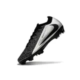 Nike Air Zoom Mercurial Vapor 16 Elite Travis Scott Black and Silver Firm Ground FG Football Boot
