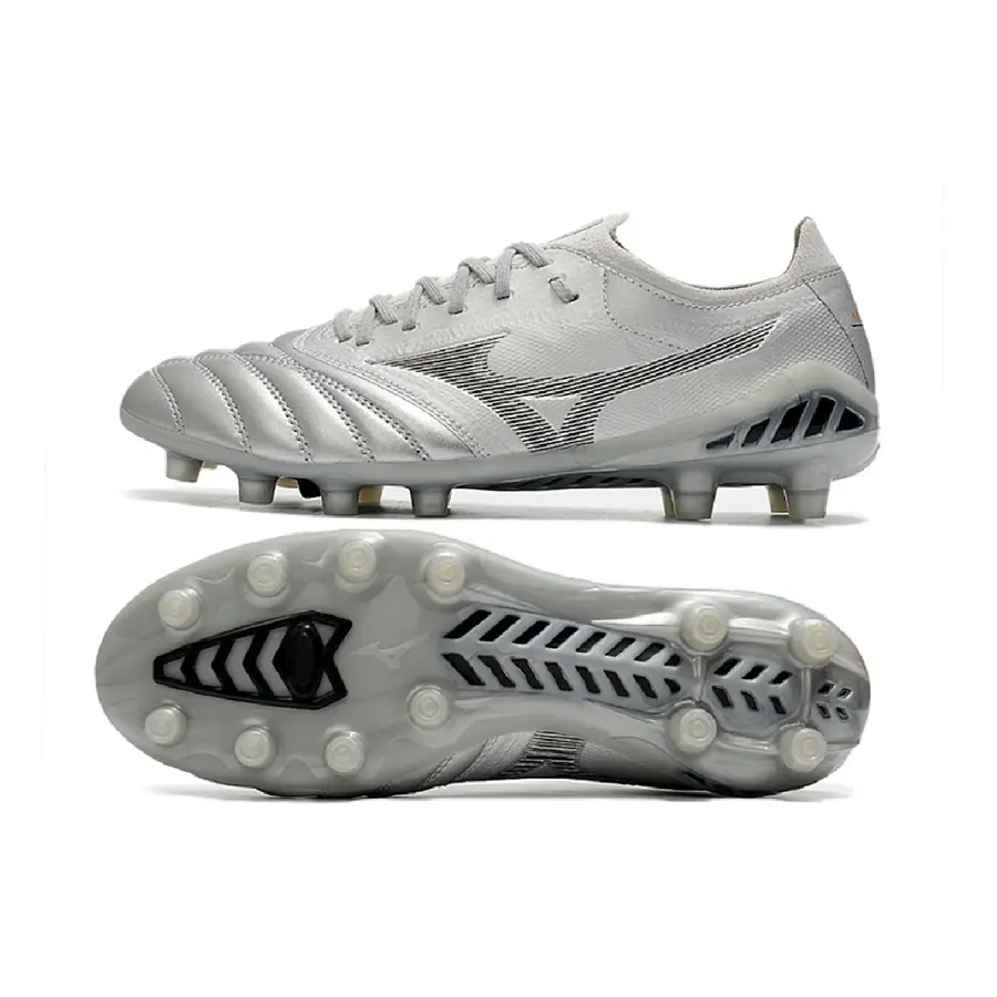 Mizuno Morelia Neo III Elite Silver Firm Ground FG Football Boot