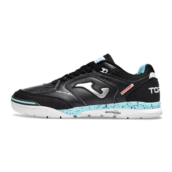 Joma Top Flex Rebound Black Indoor IC Football Boot