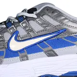 Nike P-6000 Silver and Blue Running Shoes - Silver/Royal Blue