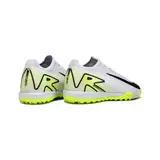 Nike Zoom Mercurial Vapor 16 Elite Kids White and Green Turf TF Football Boot
