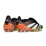 Adidas Predator 30 Elite Tongue Black Green and Orange Firm Ground FG Football Boot