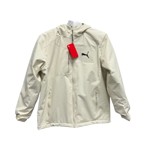 Puma Beige Windbreaker Jacket