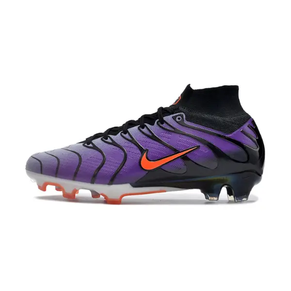 Nike Zoom Mercurial Superfly 9 Air Max Plus Black and Red Firm Ground FG Football Boot