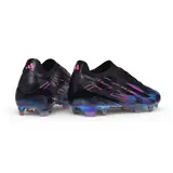 Adidas F50 Hyperfast Elite Black and Blue Firm Ground FG Football Boot