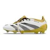 Adidas Predator 30 Elite Tongue White and Gold Firm Ground FG Football Boot