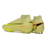 Nike Air Zoom Mercurial Superfly 10 Elite Yellow Firm Ground FG Kids Football Boot