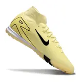 Nike Zoom Mercurial Superfly 10 Elite Yellow and Black Turf TF Football Boot