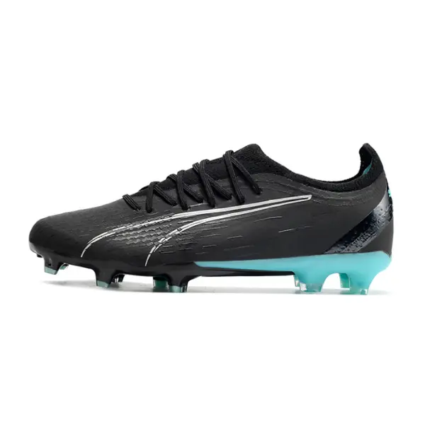 Puma Ultra Ultimate Black and Blue Firm Ground FG Football Boot