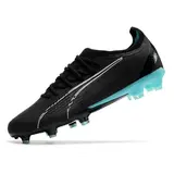 Puma Ultra Ultimate Black and Blue Firm Ground FG Football Boot