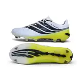 Adidas Predator 27 Elite White, Yellow and Black Firm Ground FG Football Boot
