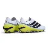 Adidas Predator 27 Elite White, Yellow and Black Firm Ground FG Football Boot