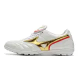 Mizuno Wave Cup White and Gold Turf TF Football Boot