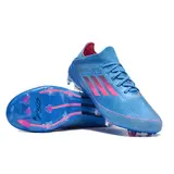 Adidas F50 Primeknit Elite Blue and Pink Firm Ground FG Kids Football Boot