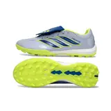 Adidas Predator 26 League Tongue Gray and Green Turf TF Football Boot
