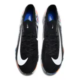 Nike Zoom Mercurial Vapor 16 Elite Kids Black Blue and Orange Turf TF Football Boot