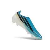 Adidas F50 Hyperfast Laceless Elite World Cup Pack Firm Ground FG Football Boot - Cyan/Blue