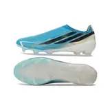 Adidas F50 Hyperfast Laceless Elite World Cup Pack Firm Ground FG Football Boot - Cyan/Blue