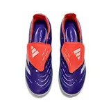 Adidas Predator 25 Elite Tongue Blue and Red Kids Turf TF Football Boot