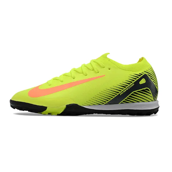 Nike Zoom Mercurial Vapor 16 Elite Yellow and Black Turf TF Football Boot