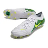Nike Phantom GX2 Elite White Green and Yellow Firm Ground FG Football Boot