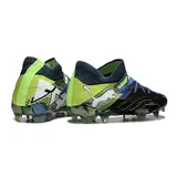 Puma Future 7 Black and Green Firm Ground FG Football Boot