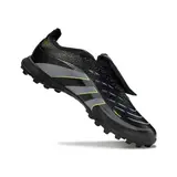 Adidas Predator 25 Elite Tongue Electric Stealth Pack Turf TF Kids Football Boot