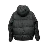Nike Black Puffer Jacket - Black Hooded