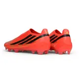 Adidas F50 Hyperfast Laceless Elite Red Firm Ground FG Football Boot