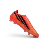 Adidas F50 Hyperfast Laceless Elite Red Firm Ground FG Football Boot