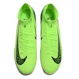 Nike Air Zoom Mercurial Superfly 10 Elite Light Green Firm Ground FG Kids Football Boot