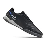 Nike Tiempo 10 Legend Academy Shadow Pack Black and Grey Indoor IC Football Boot