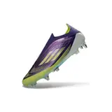Adidas F50 Elite Laceless Purple and Green Mixed Studs SG Football Boot
