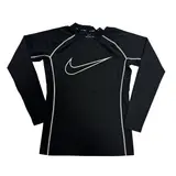Nike Black Long Sleeve T-Shirt - Outline Swoosh