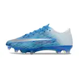 Nike Air Zoom Mercurial Superfly 11 Elite Blue and White Firm Ground FG Kids Football Boot - Light Blue