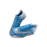 Nike Air Zoom Mercurial Superfly 11 Elite Blue and White Firm Ground FG Kids Football Boot - Light Blue