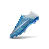 Nike Air Zoom Mercurial Superfly 11 Elite Blue and White Firm Ground FG Kids Football Boot - Light Blue