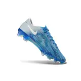 Nike Air Zoom Mercurial Superfly 11 Elite Blue and White Firm Ground FG Kids Football Boot - Light Blue
