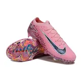 Nike Air Zoom Mercurial Vapor 16 Elite Light Pink Firm Ground FG Kids Football Boot - Pink Print