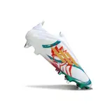 Adidas F50 Elite Laceless White Red and Green Mixed Studs SG Football Boot