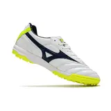Mizuno Morelia Sala Classic White Green and Blue Turf TF Football Boot