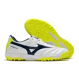 Mizuno Morelia Sala Classic White Green and Blue Turf TF Football Boot